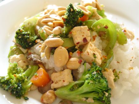 Broccoli-Tofu Stir Fry