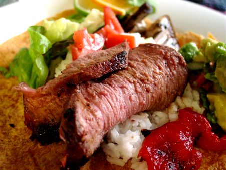 Grilled Steak Fajitas