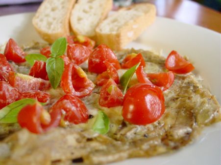 Artichoke Tomato Frittata